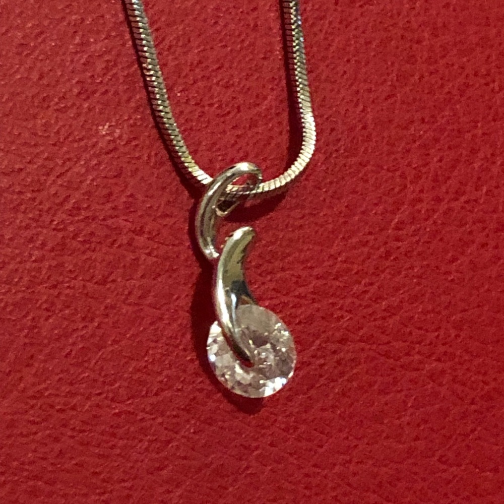 Swarovski Crystal Drop Necklace - image 7